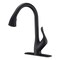 Anzzi Accent Single-Handle Matte Black Pull-Down Sprayer Kitchen Faucet KF-AZ031MK - alternate 8